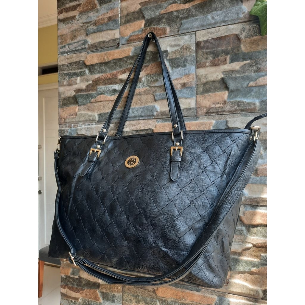 Tote Bag Talpan Hitam STUDIO 9 SAERA