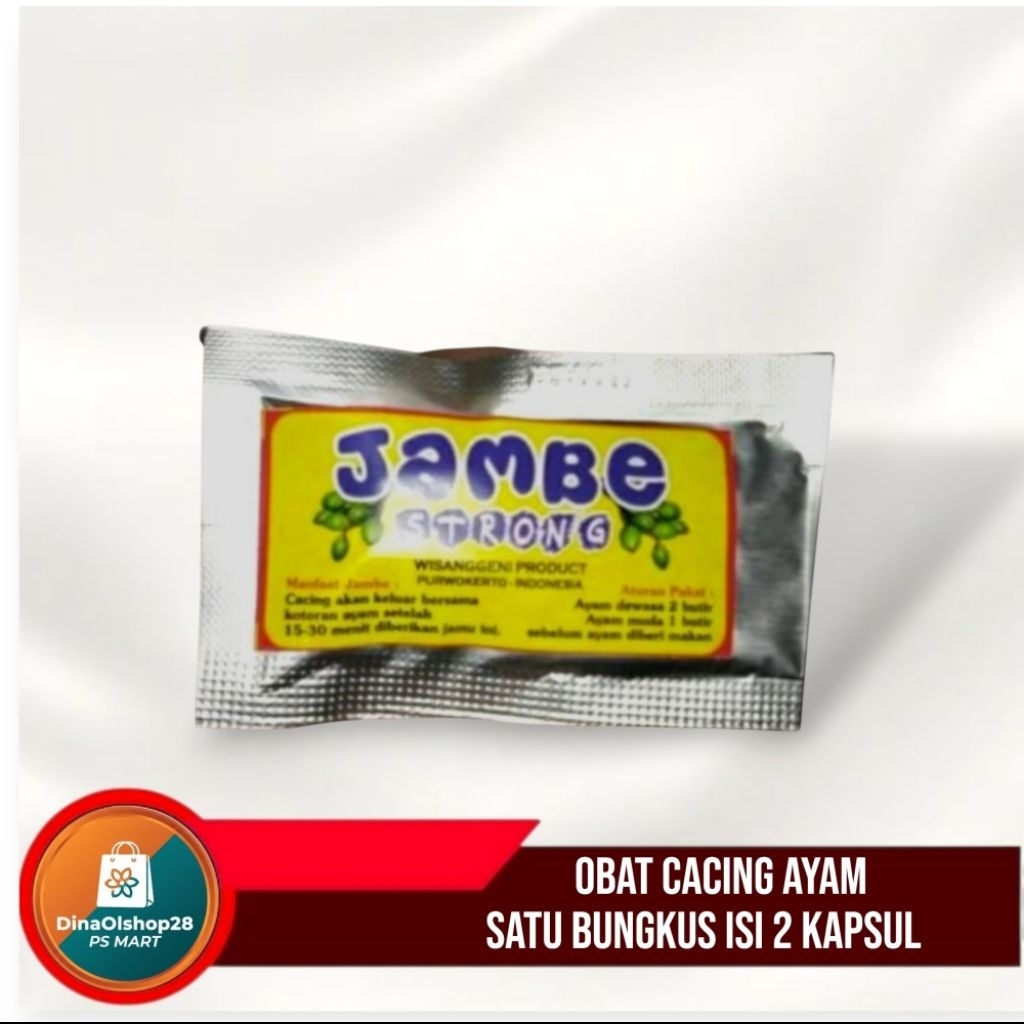 Obat Cacing Ayam Obat Cacing Merpati Jambe Strong
