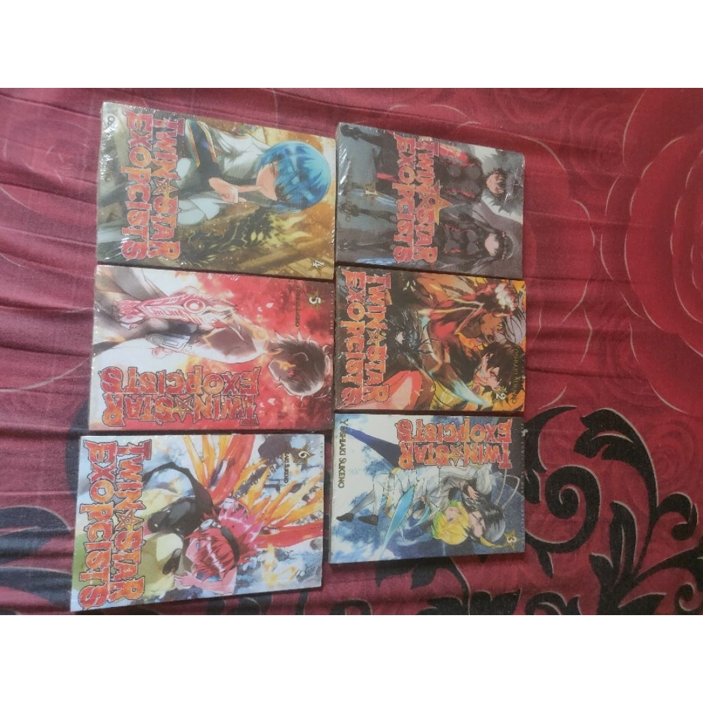 Twin Star Exorcists / Sousei no onmyouji komik vol 1-6 set versi Indonesia