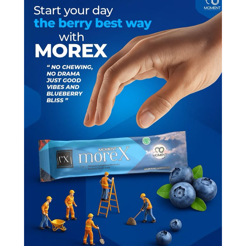 MOMENT MOREX VITAMIN VITALITAS KESEHATAN PRIA DEWASA KUAT TAHAN LAMA