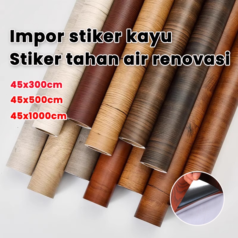[COD] stiker dinding motif kayu stiker dinding kayu wallpaper wallpaper motif kayu panel wallpaper d