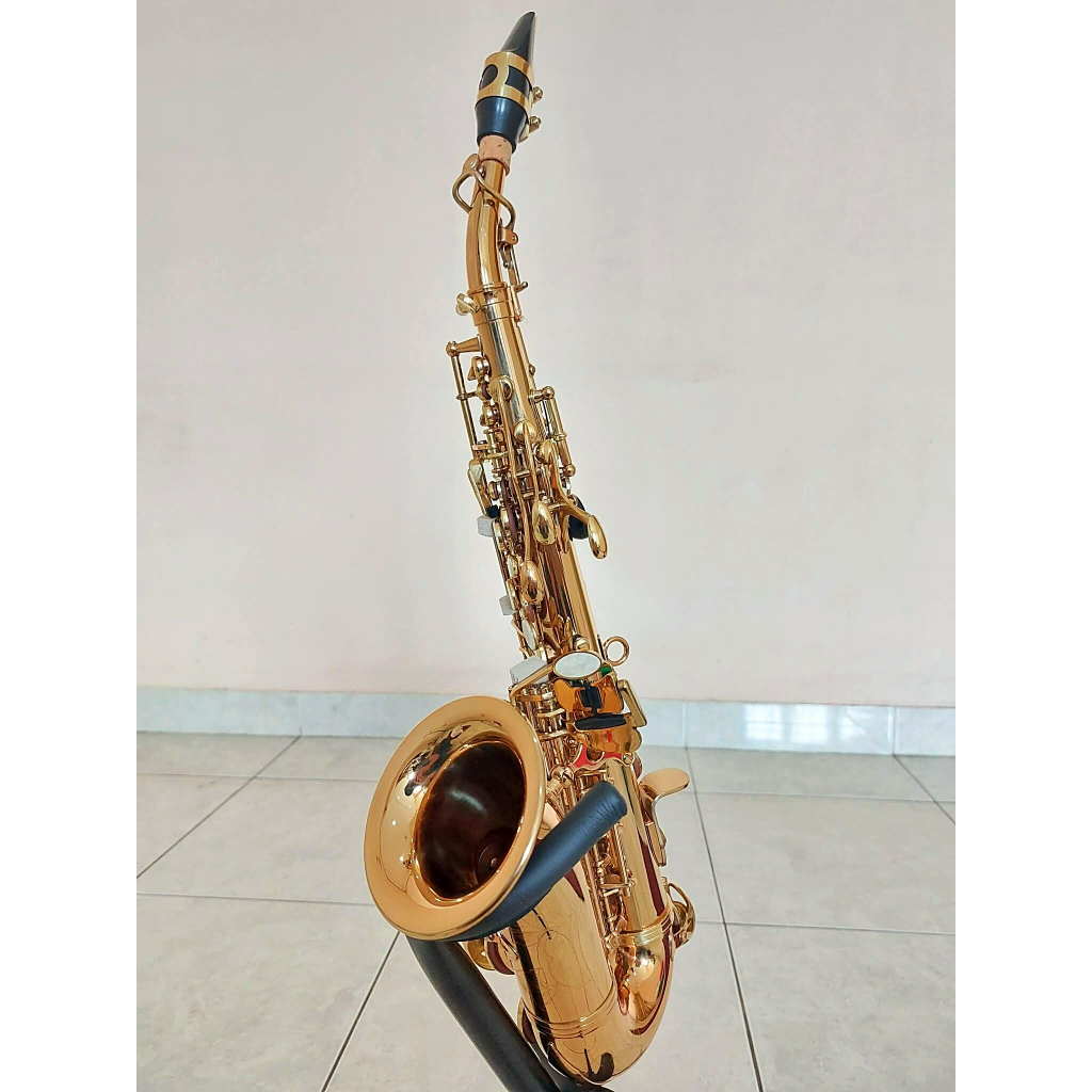 Saxophone Curved Baby Soprano Ostrava Gold Lacquered 6434L