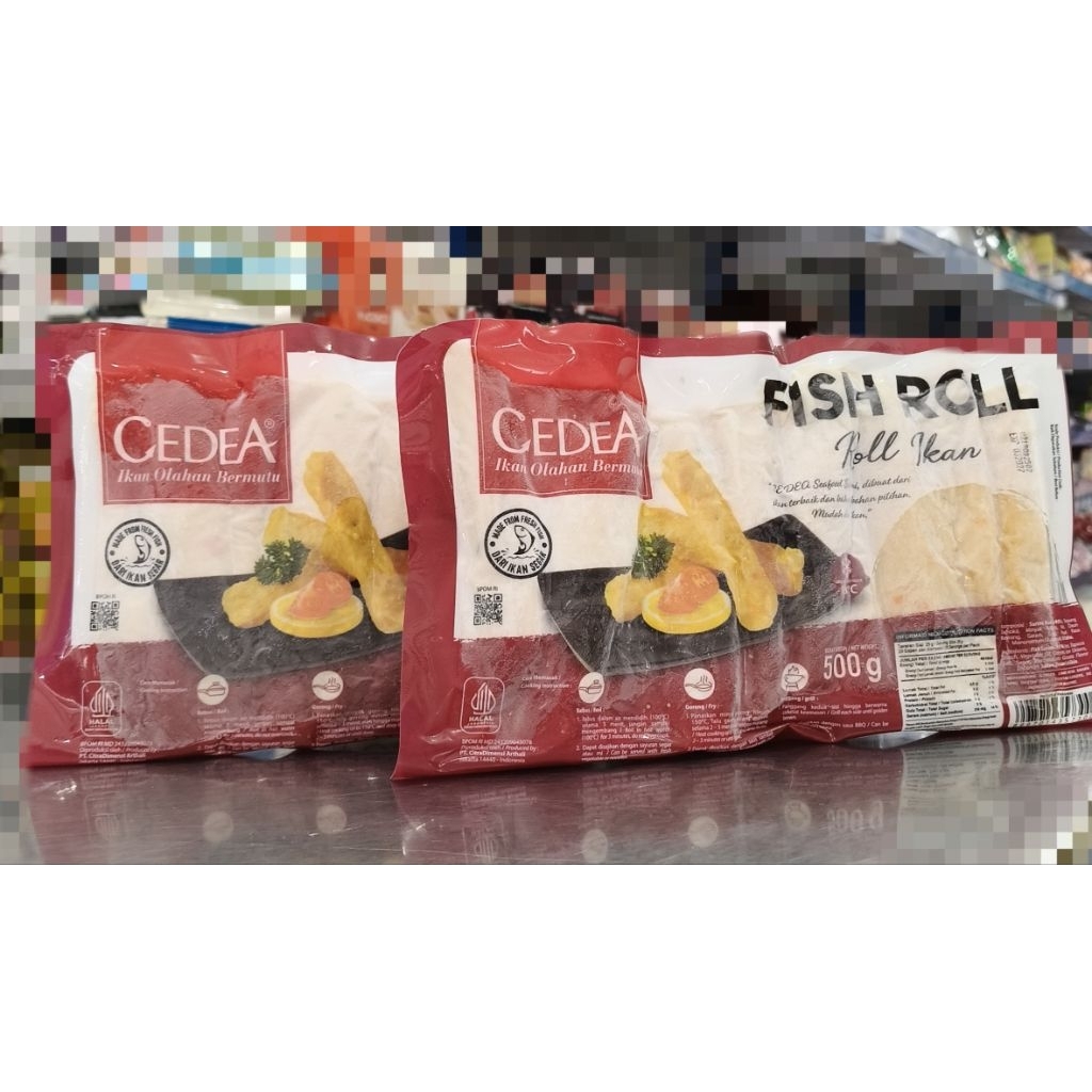 Cedea Fish Roll 500gr/Roll Ikan Cedea 500gr/Fish Roll Cedea