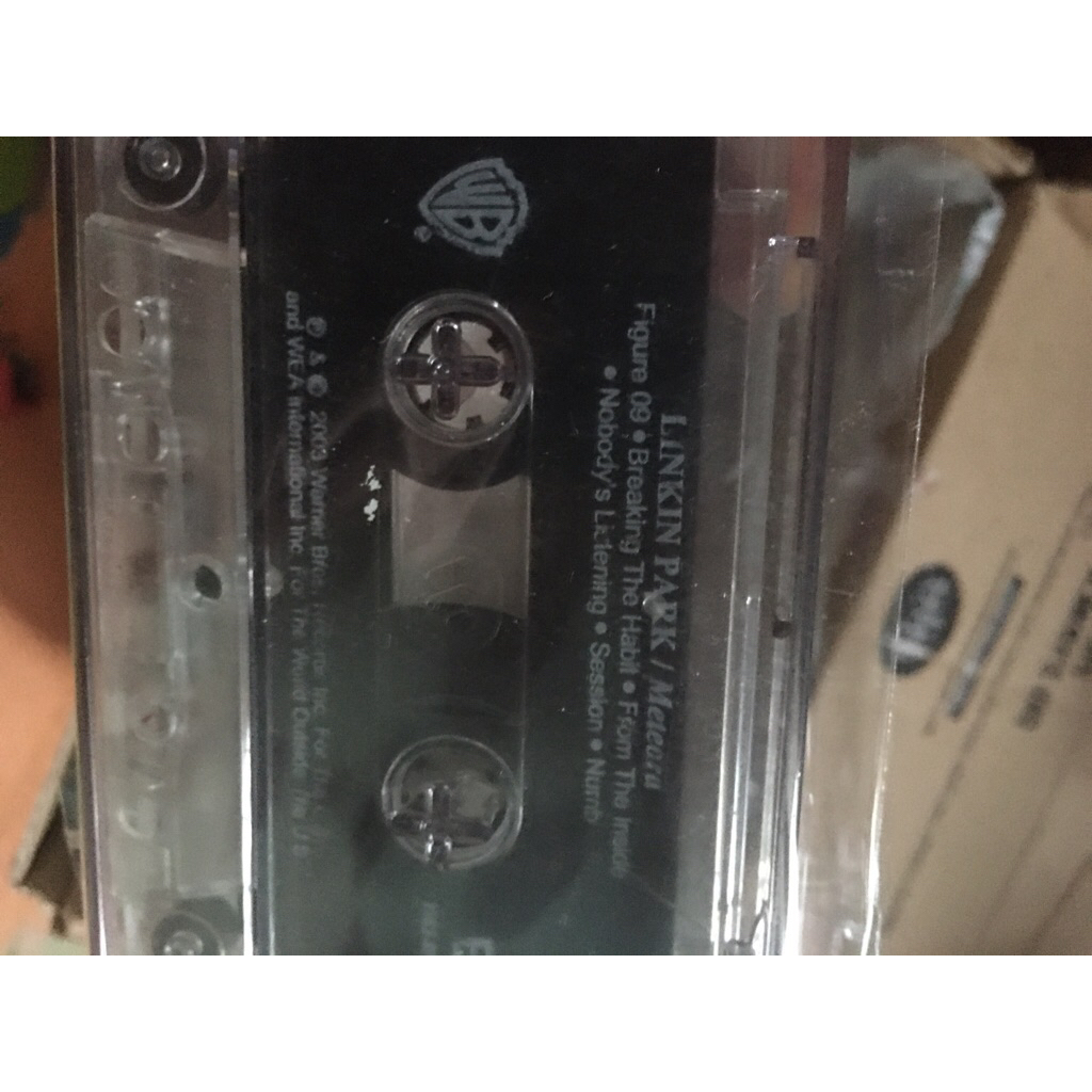 Kaset Linkin Park - Meteora tanpa cover