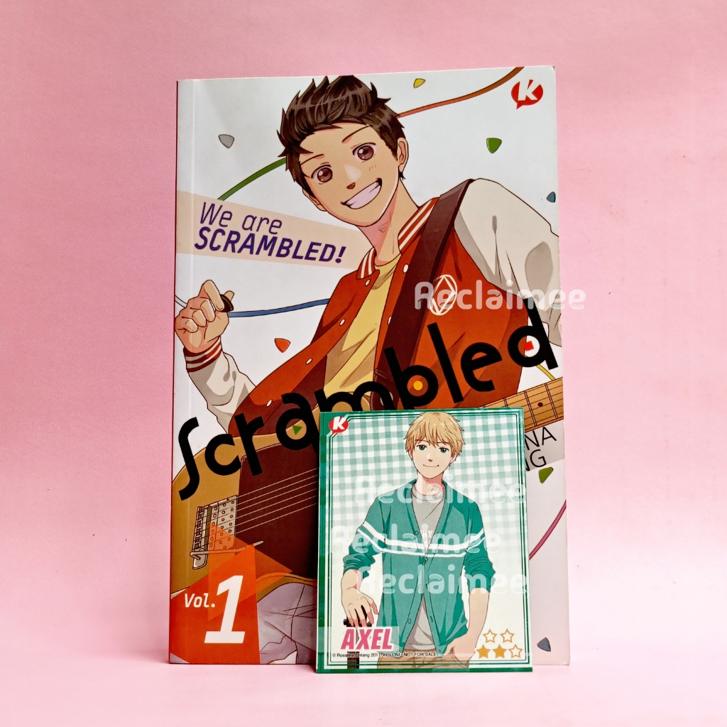 [Preloved] Scrambled 1  - Rosalina Lintang | Buku Komik Lokal BONUS PC AXEL
