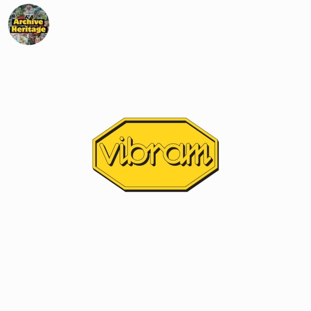 sticker Vibram footwear shoes logo stiker