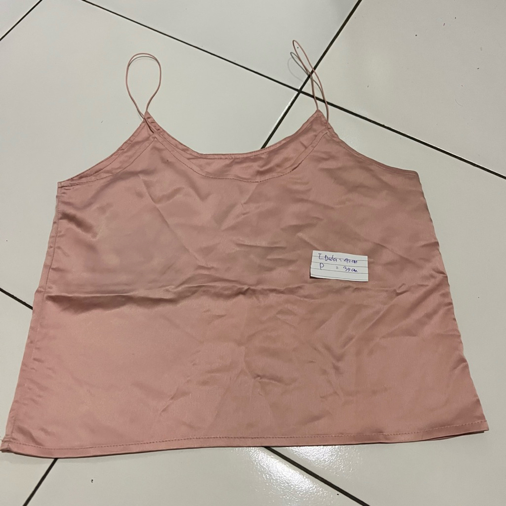 tanktop wanita pink tanktop pink