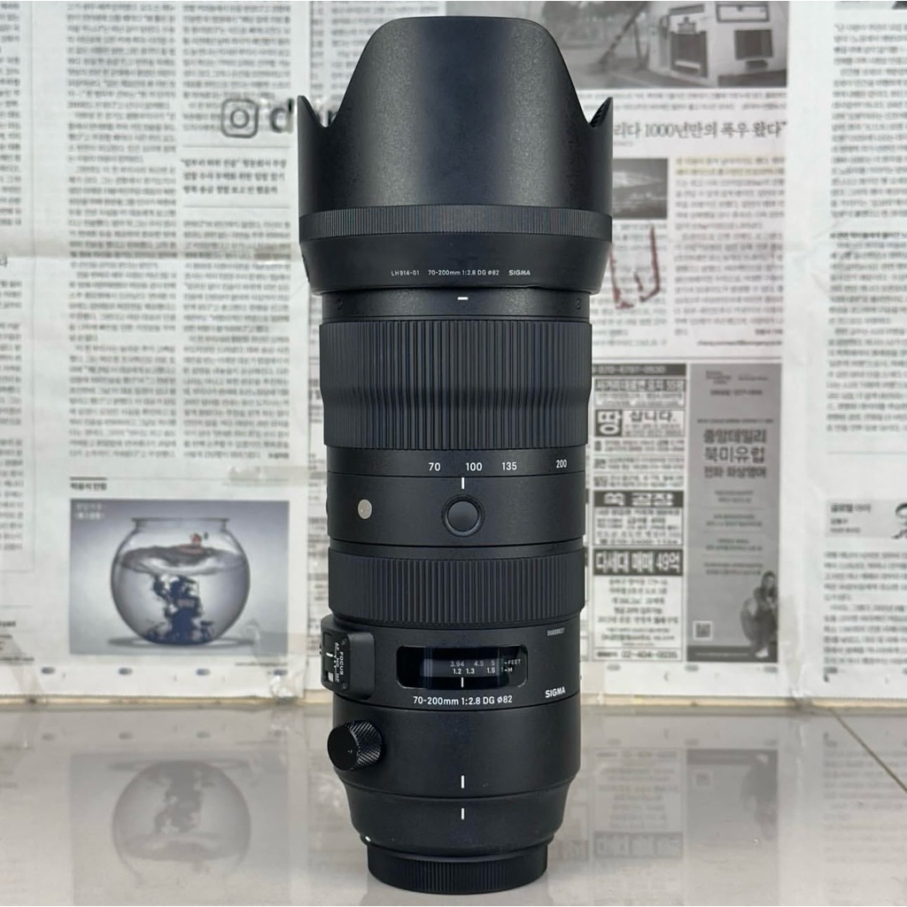 Lensa Sigma 70-200 F2.8 DG OS HSM SPORT FOR CANON SECOND