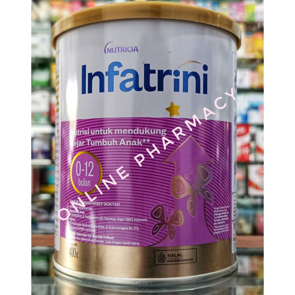 Nutricia Infantrini 400GR - Susu Formula Tumbuh Kembang Anak (0-12 Bulan)