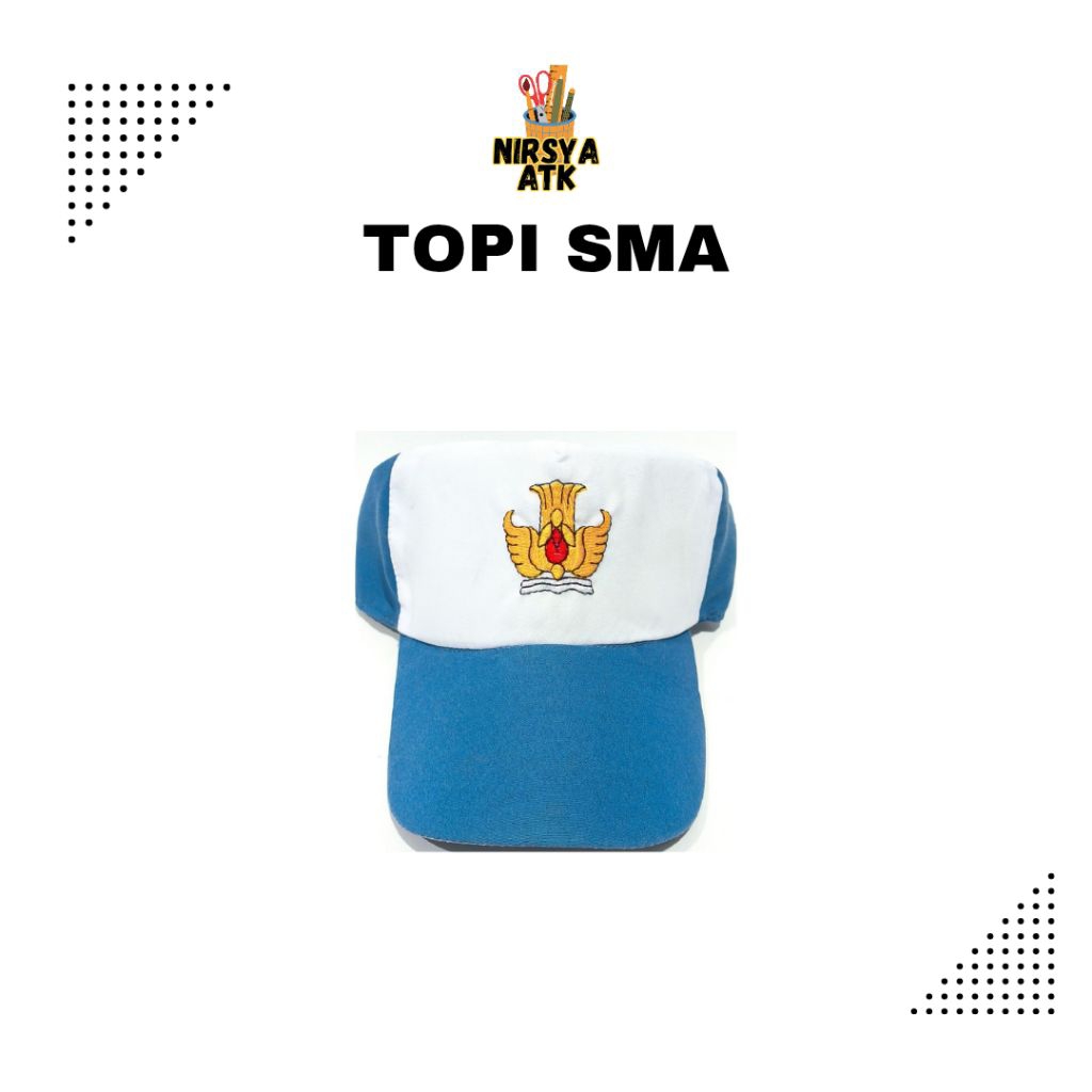 Topi SMA Abu-Abu