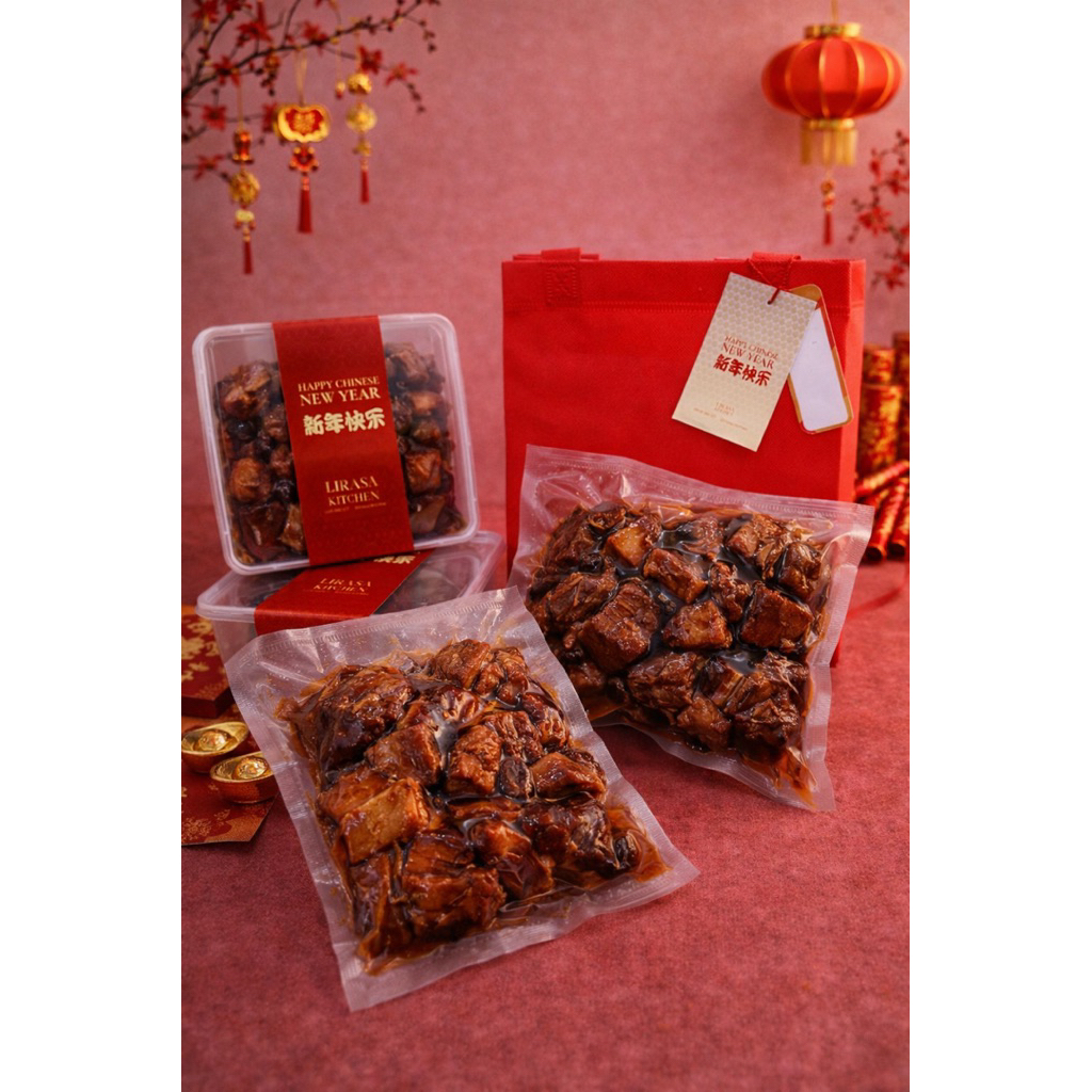 babi kecap, hampers imlek babi kecap