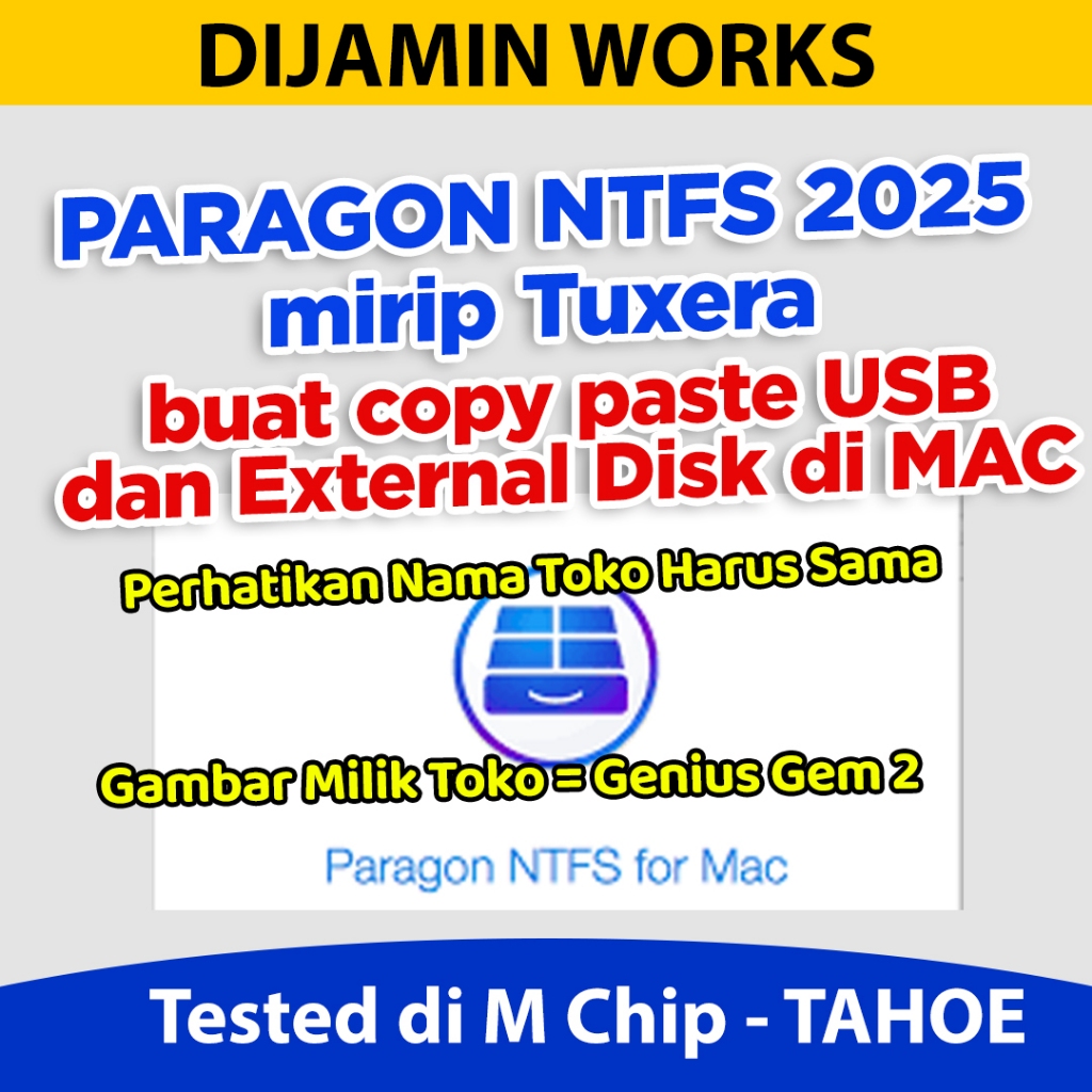 Paragon Tuxera NTFS for MAC Full Version dan works