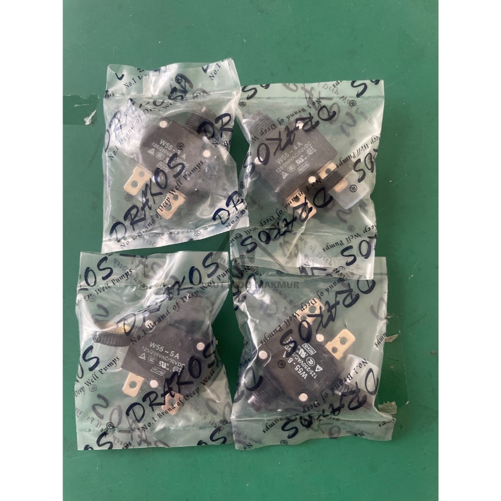 VARIAN OVERLOAD POMPA AIR SUBMERSIBLE 3A 4A 5A 6A W55 ups WOKEMA DRAKOS W55 OVERLOAD POMPA SIBEL W55