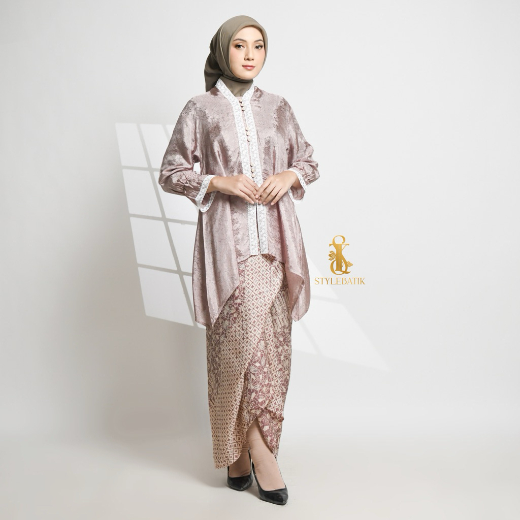 Kartini kebaya viscose || setelan batik viscose ke