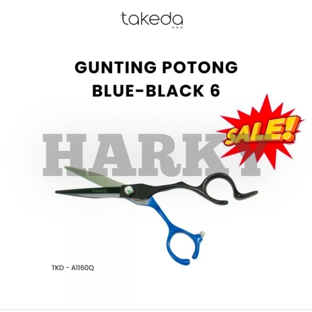 TakedaPro TKD - A1160Q Gunting Potong Blue Black