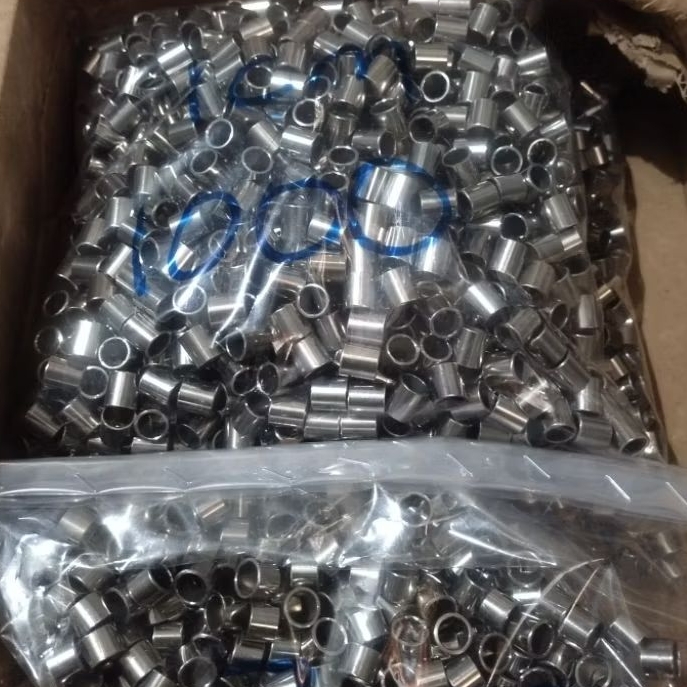 RING MERPATI POLOS (TANPA NAMA) BAHAN BAJA STAINLESS ASLI BISA UNTUK BURUNG NURI SUN COURNE INDIAN R