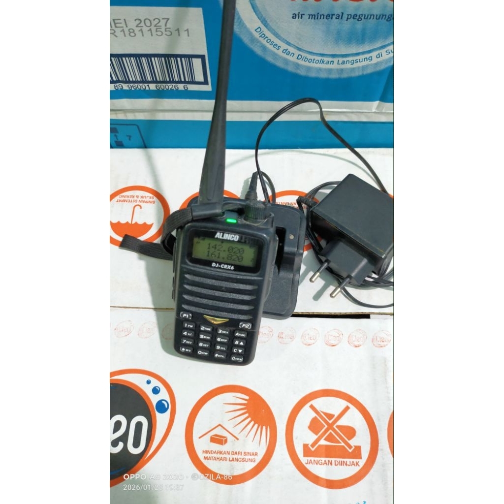 HT Alinco DJ-CRX6 Dual Band