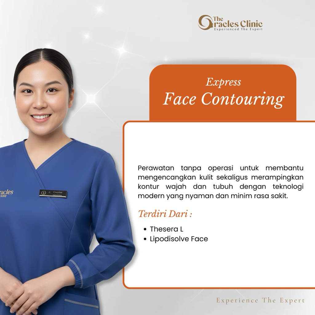 Express Face Contouring | 1x Thesera L | 1x Lipodisolve Face