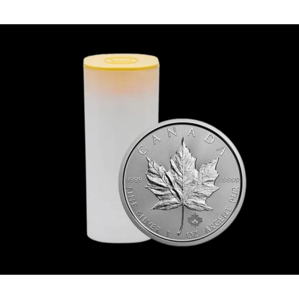 Perak Maple Leaf Silver Coin 1 Tube (25 oz) – .9999 Fine Silver