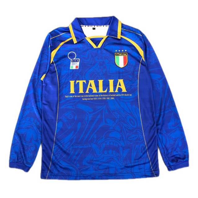 JERSEY LONGSLEEVE FANTASY ITALIA | JERSEY VINTAGE | JERSEY RETRO | JERSEY PRINTING | JERSEY BOLA MUR