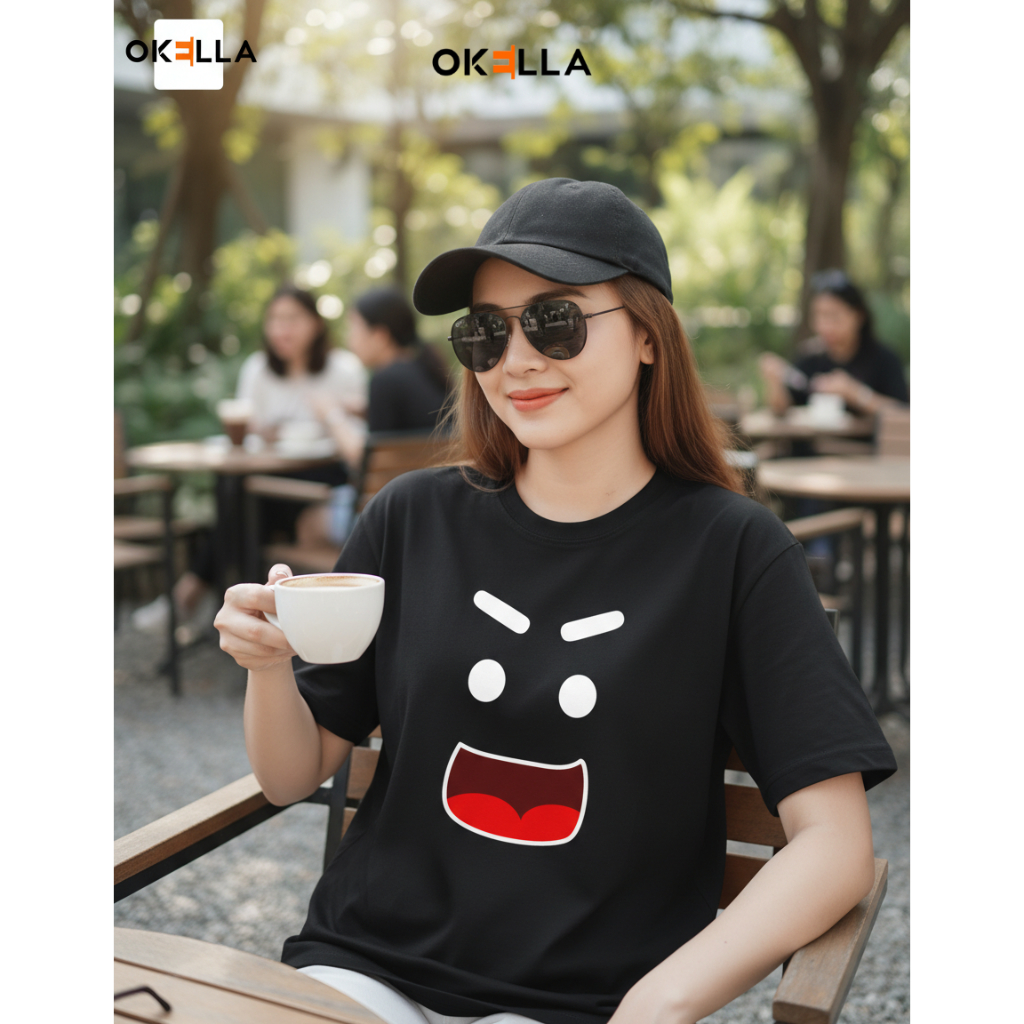 Kaos pria distro original 100% premium tebal kain katun combed