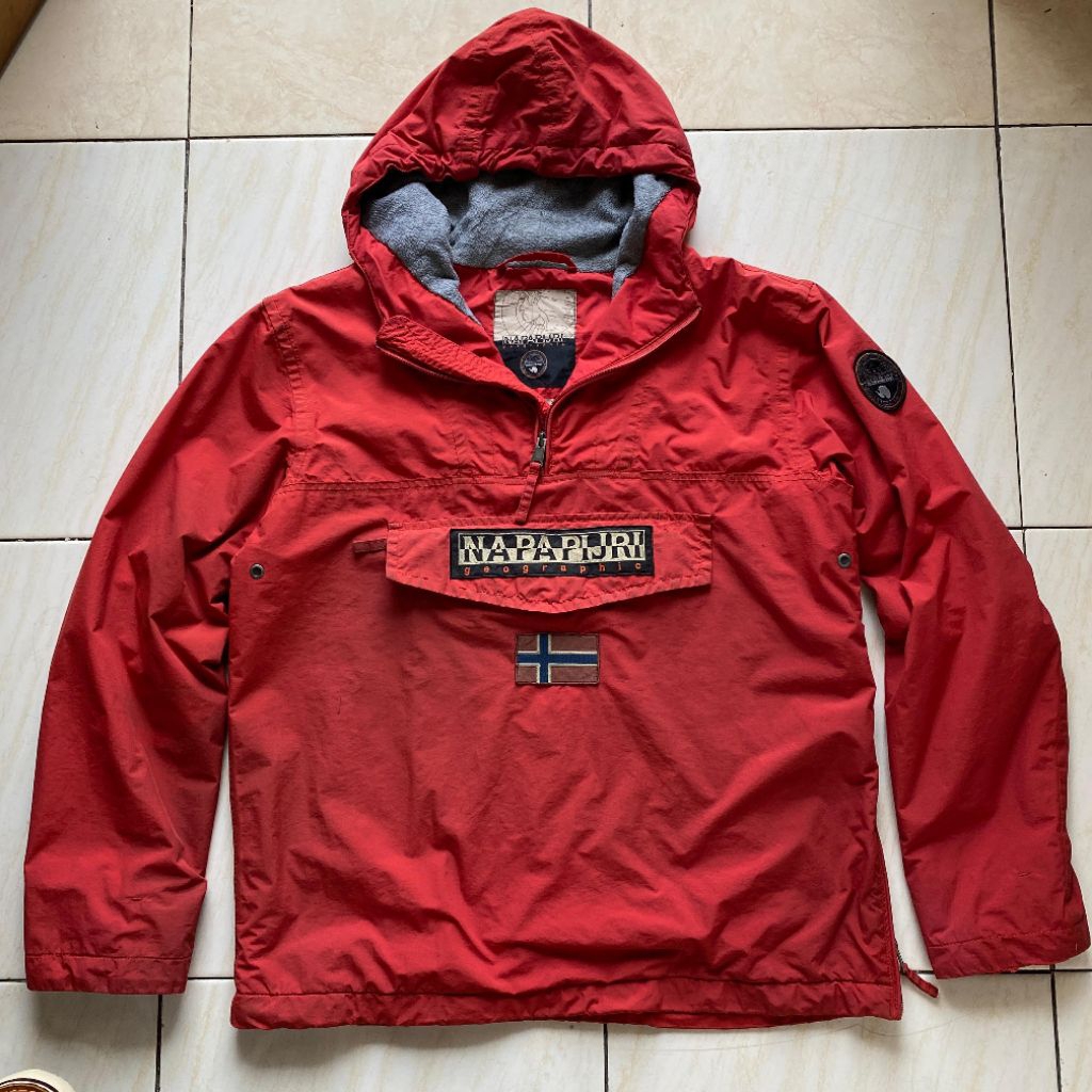 Napapijri Rainforest winter cagoule Jacket original murah. Jual napapijri Rainforest original murah