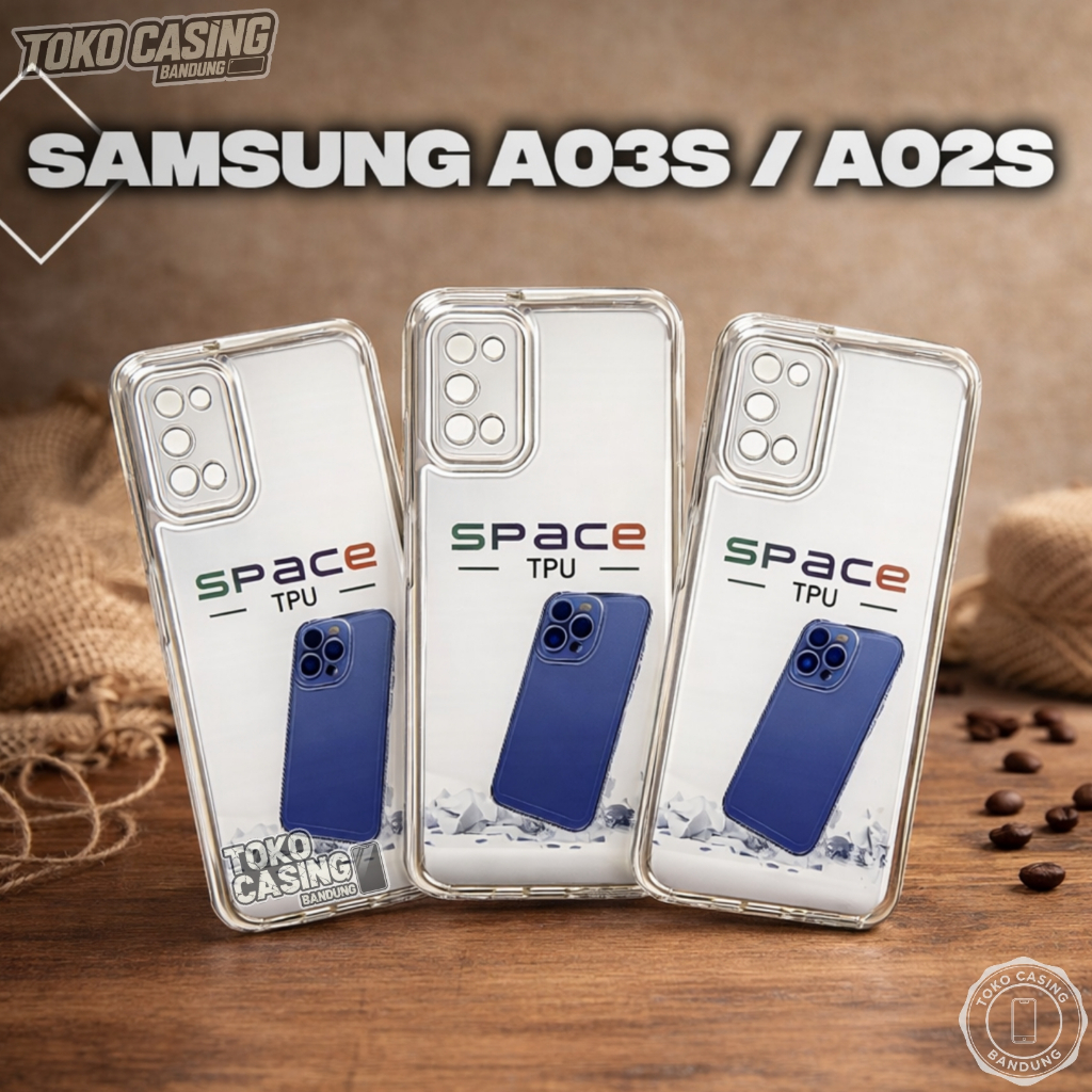 Case Bening Samsung A03S (SM-A037F) A02S (SM-A025F) Casing Polos