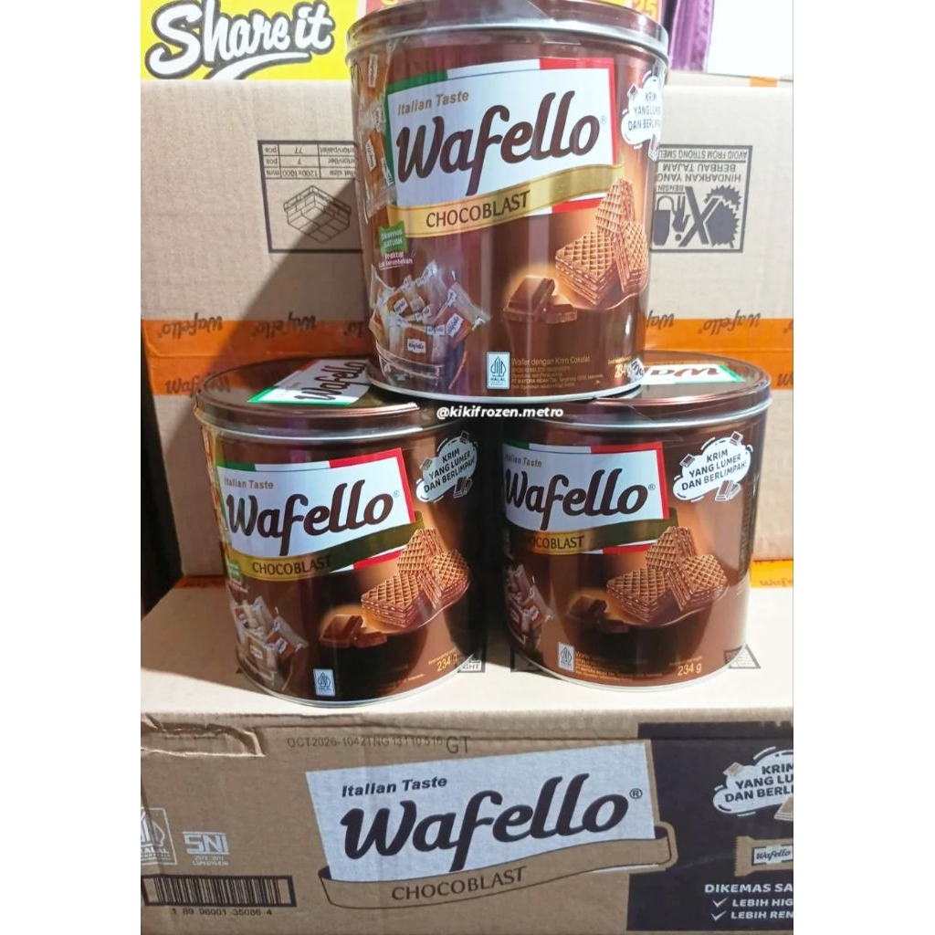 WAFER ROMA WAFELO CHOCO BLAST234G