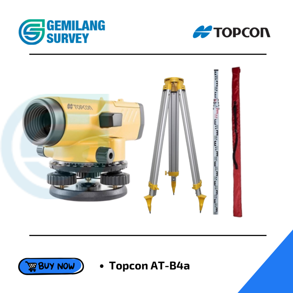 Autolevel Topcon AT-B4a / Waterpas Topcon ATB-4a / Level Topcon ATB-4a NEW