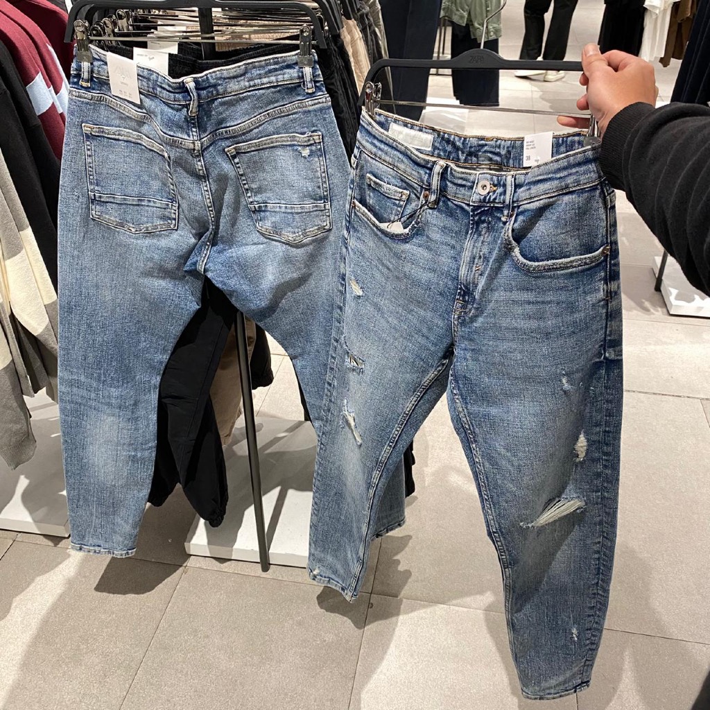 Jastipp. Skinny Ripped Jeans Zara (Man)