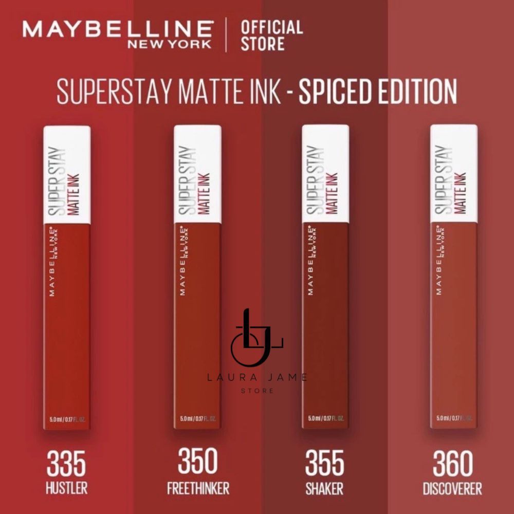 New Original Maybelline Superstay Matte Ink Lipstik Lipcream