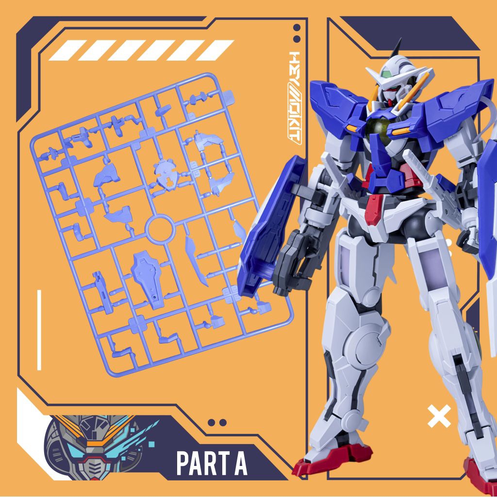 HG 1/144 EXIA GBC RUNNER PART A MODELKIT NON BANDAI