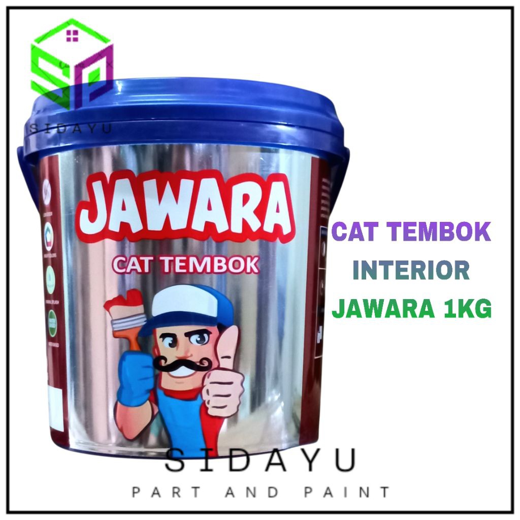 Cat Tembok Jawara Interior 1KG