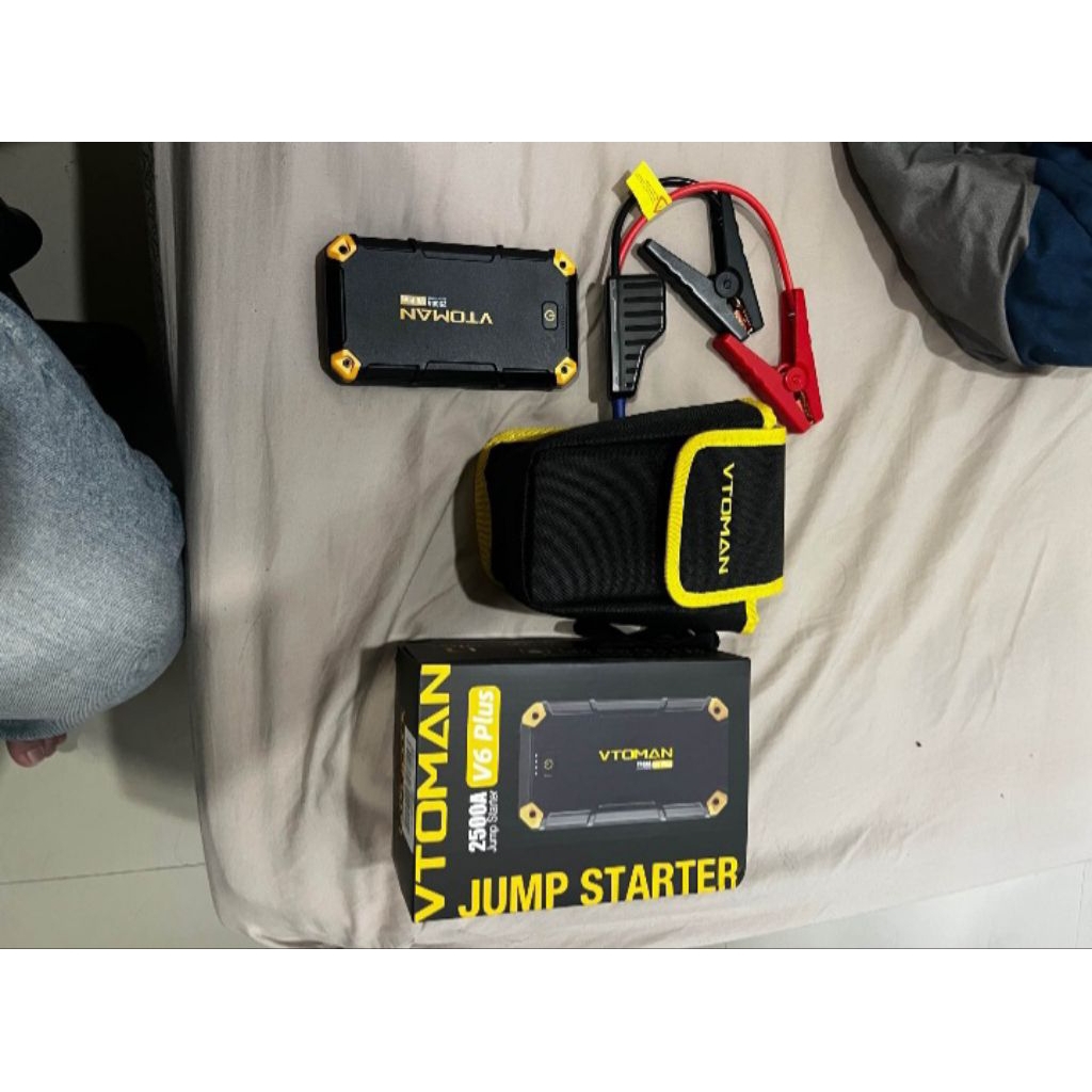 jump starter aki vtoman v6 plus original