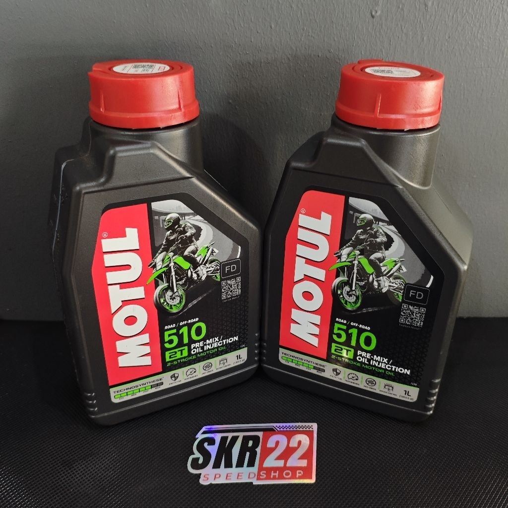 Motul 510, oli samping 2 tak