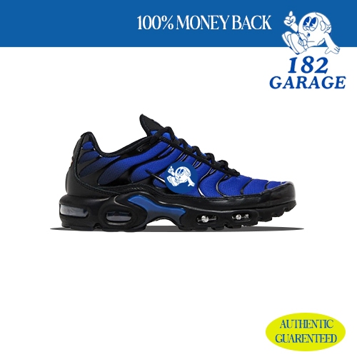 Sepatu NK Air Max Plus Tn Black Racer Blue