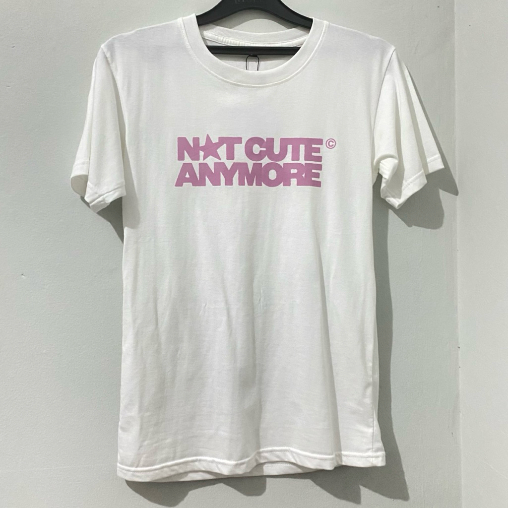 t-shirt not cute anymore & sticker illit