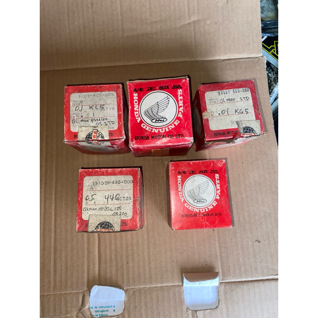 Seher piston GL max GL 125 original baru