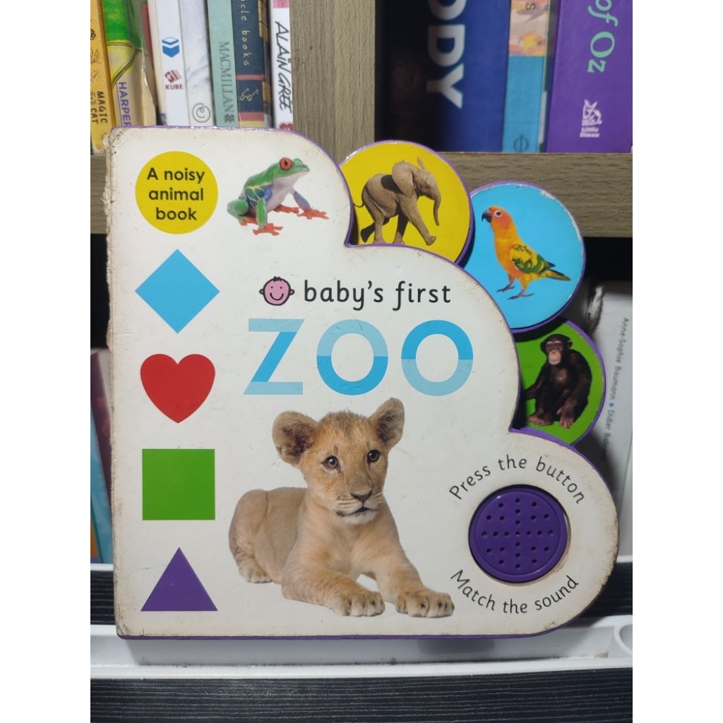 preloved sound book baby first zoo