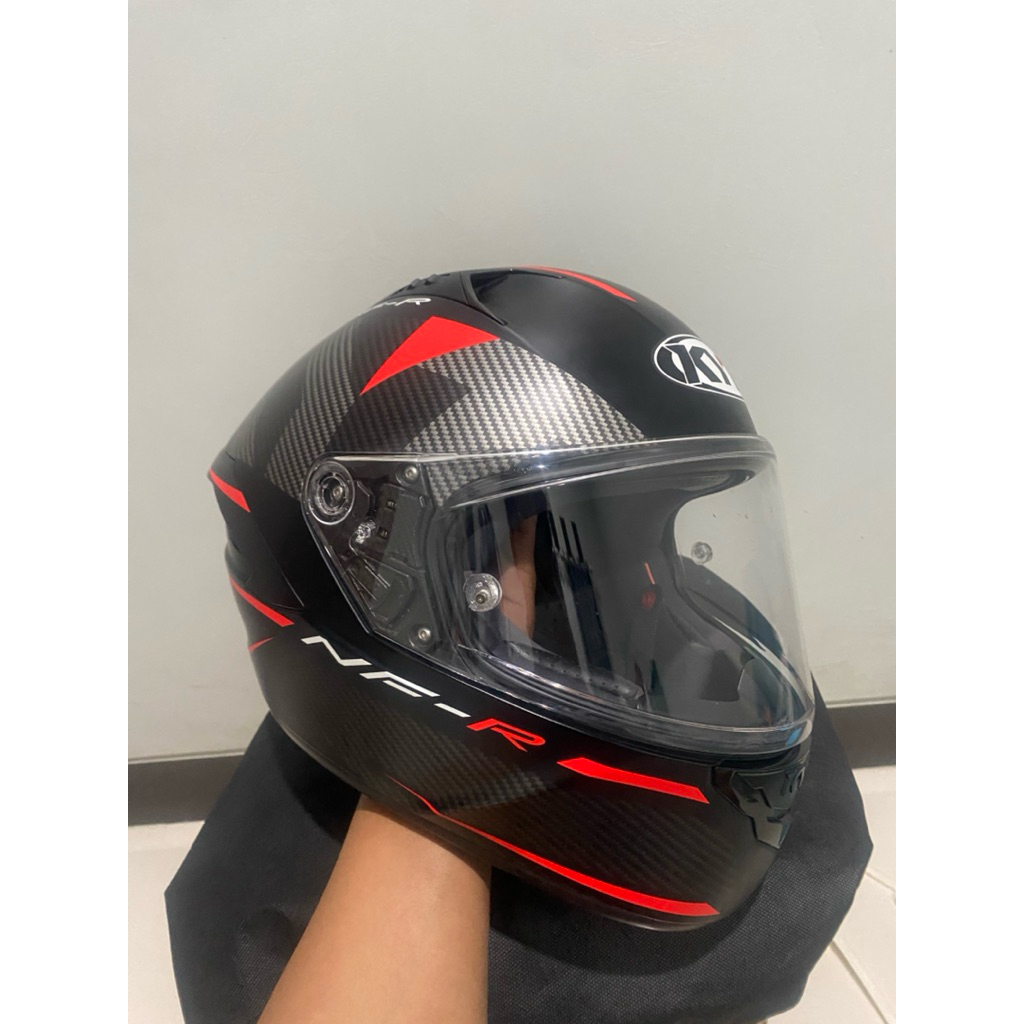 KYT NFR LOGOS MATT RED