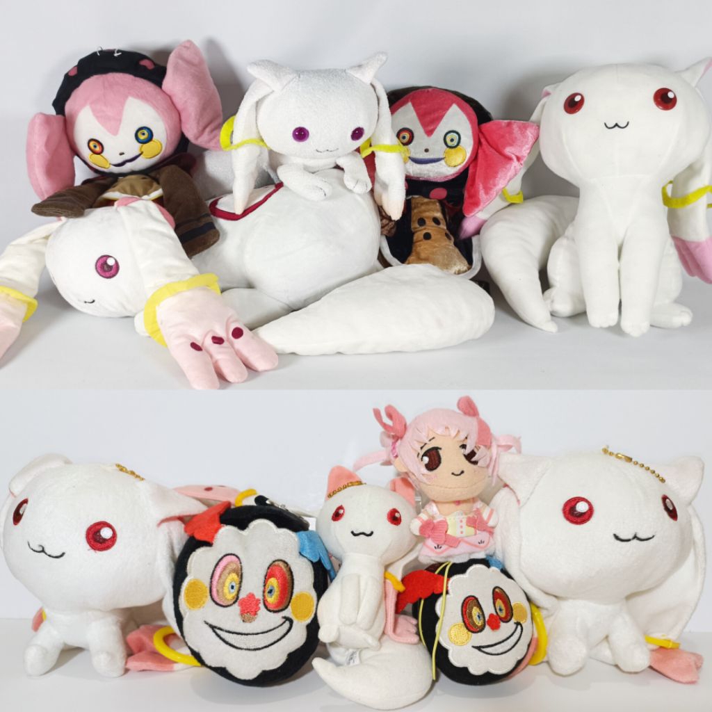 Boneka Puella Magi Madoka Magica Ganci Anime Madoka Kyubey Bag Charm Charlotte Anime Fashion Wanita