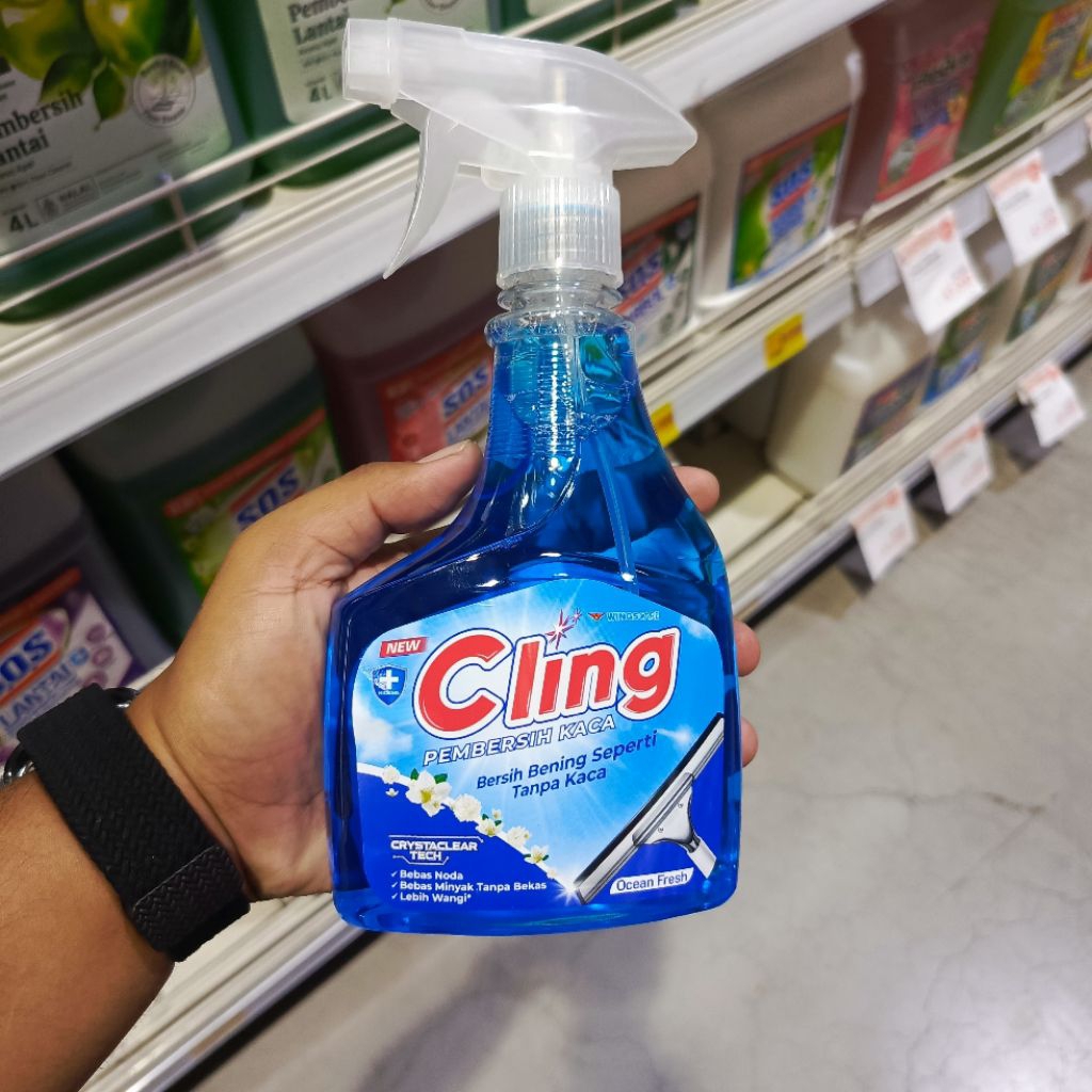 Cling Pembersih Kaca 425ml