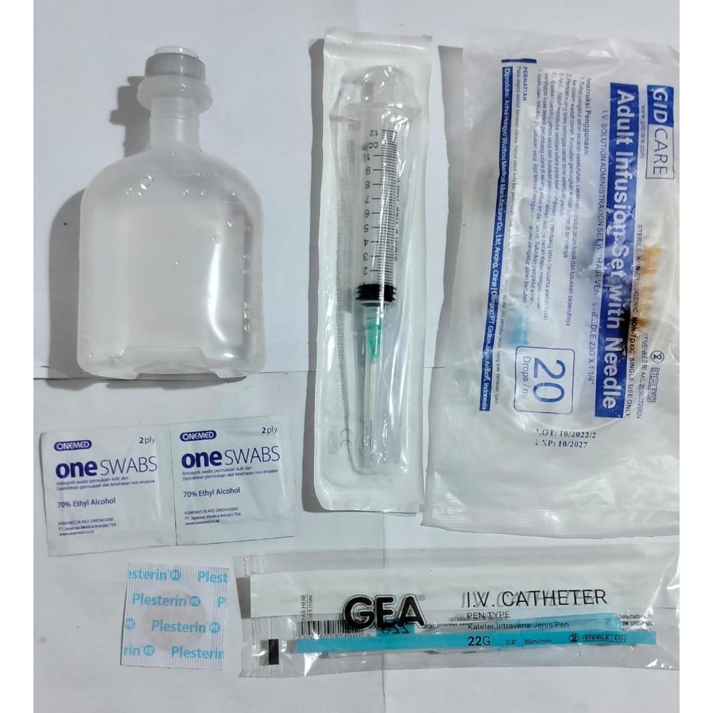 Bundling Perlengkapan Infus Set Murah
