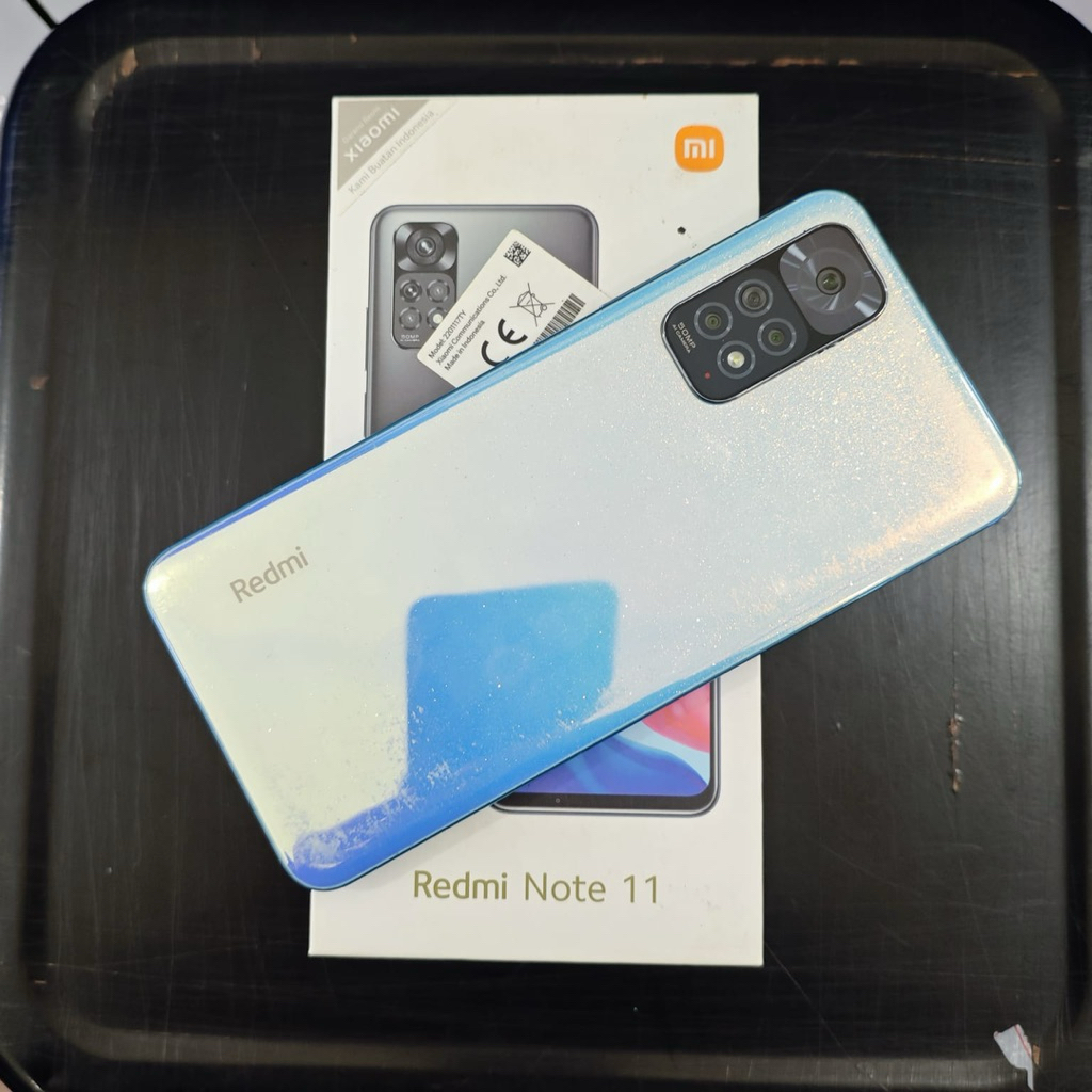 Redmi note 11 ram 6/128 fullset original resmi termurah