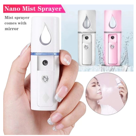 NANO SPRAY WAJAH - FACE MIST NANO SPRAY WAJAH HYDRATING MELEMBABKAN PORTABLE DAN PRAKTIS