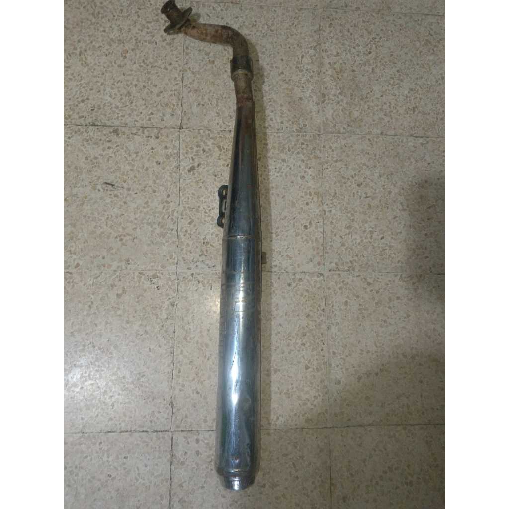 Knalpot Suzuki Tornado GX ( Ada bagian yang berkarat dan peyok ) Ori Copotan