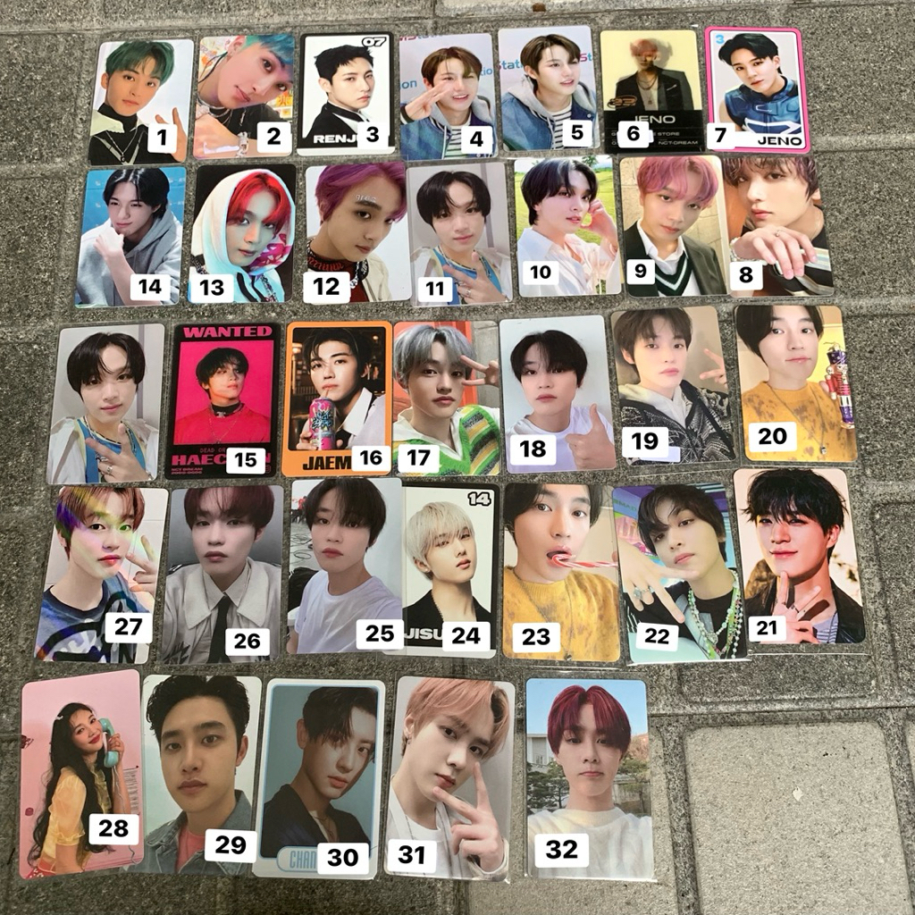 (BELI 2 GRATIS 1 BEBAS PILIH) OFFICIAL PC NCT DREAM NCT127 MARK RENJUN JENO HAECHAN JAEMIN CHENLE JI