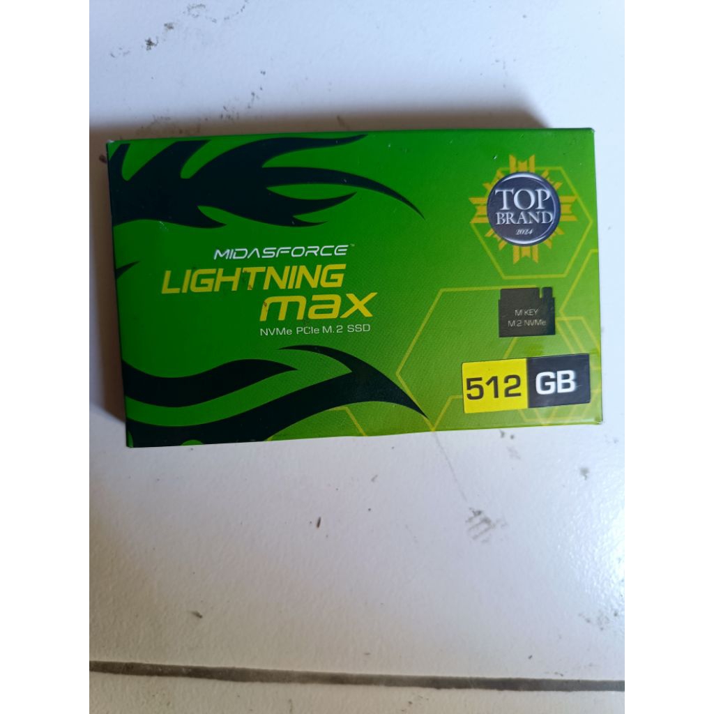 ssd m2 nvme midasforce 512gb
