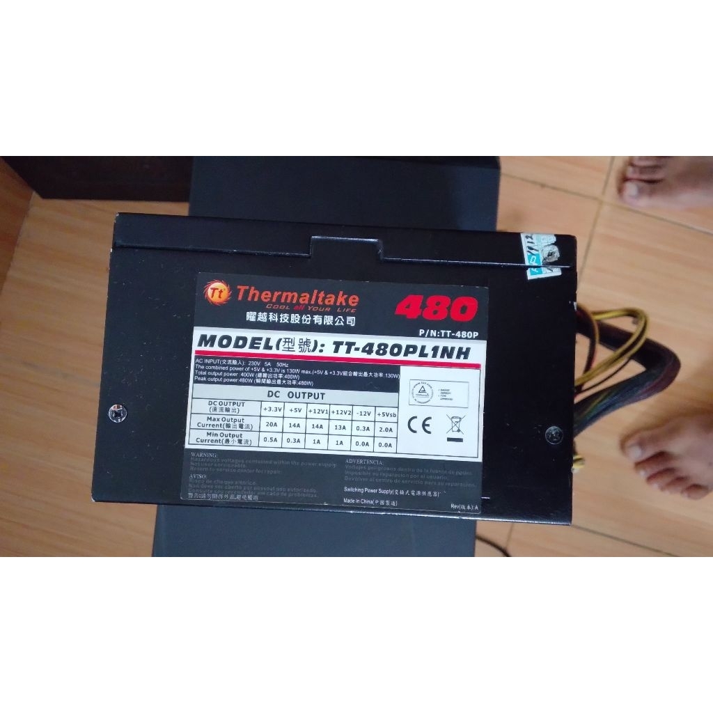 psu komputer thermaltake & DA