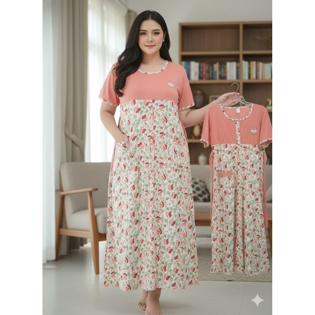Daster Wanita Lengan Pendek Baju Tidur